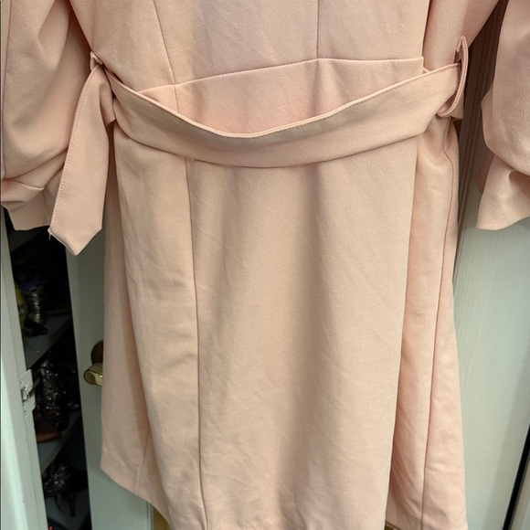 NWT boohoo pink belted blazer dress - Picture 9 of 9